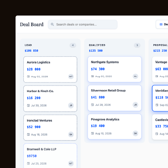 crm demo preview image